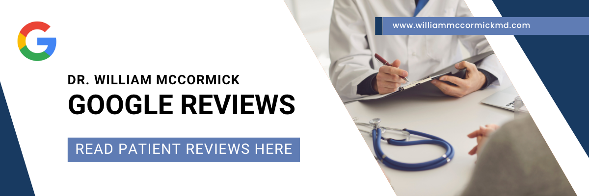 Patient Care You Can Trust: See What Our Patients Are Saying About Dr. William McCormick Featuring a consultation scene between Dr. McCormick and a patient, our office is dedicated to delivering exceptional neurosurgical care with compassion and expertise. 🩺 Discover why patients trust us – [Read Verified Patient Reviews].